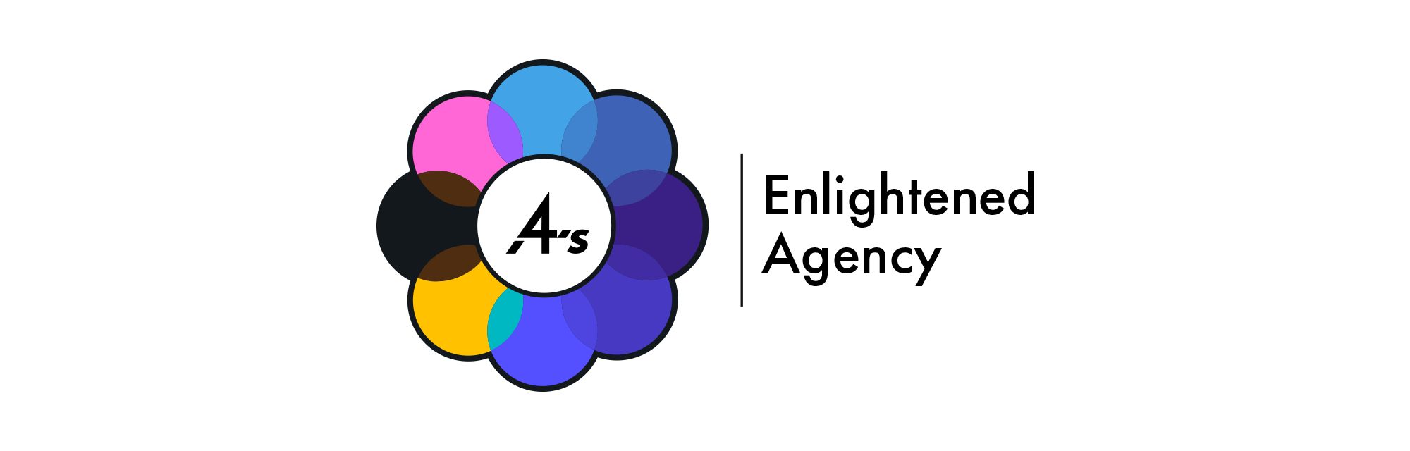The 4A's Enlightened Agency Logos
