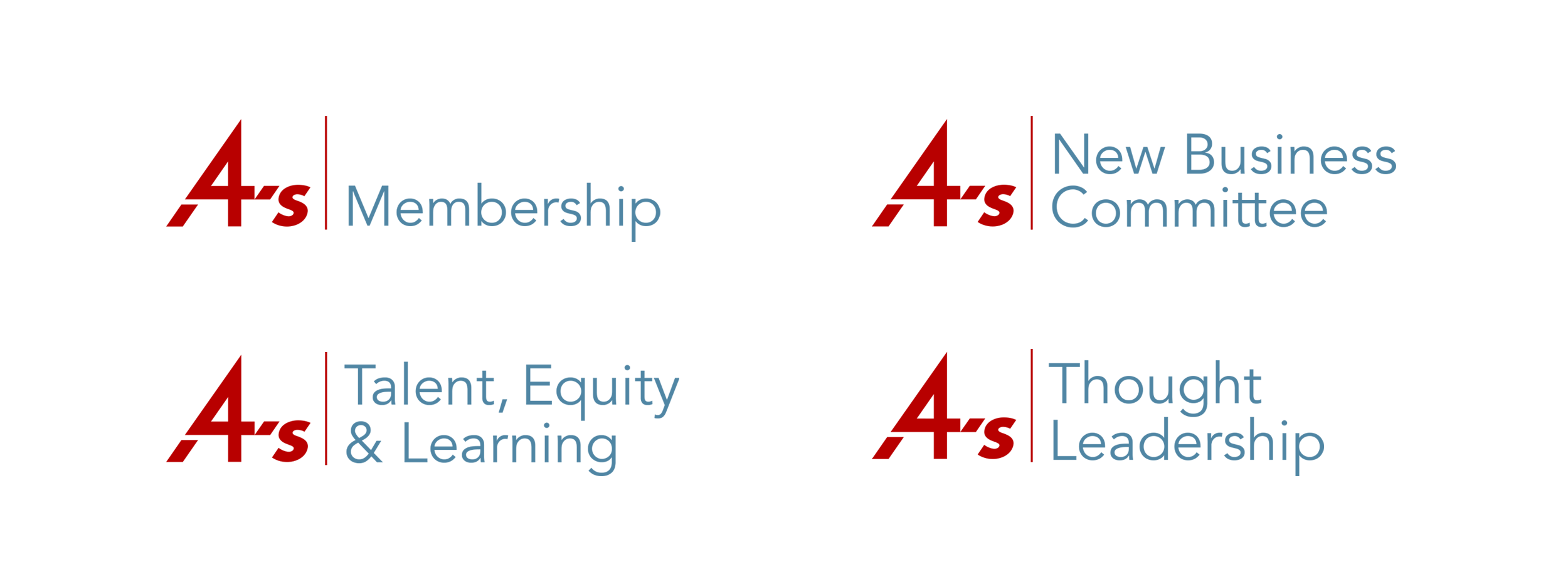 4A's Events - Logo Applicarion