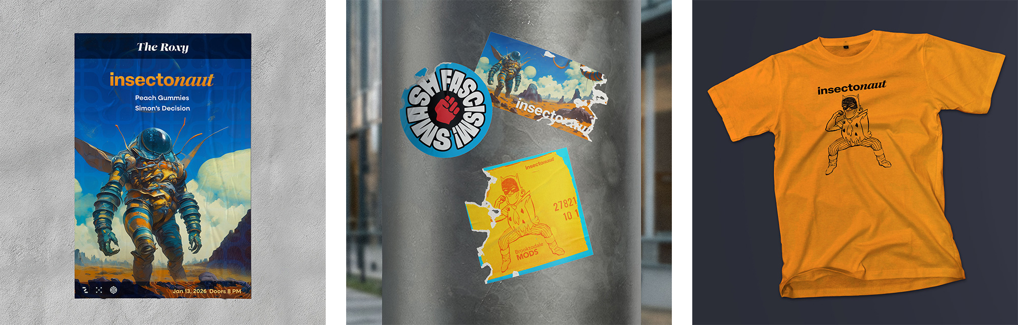 Insectonaut Poster, Stickers, and T-Shirt